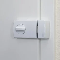 Abus Deurbijzetslot Met Kierstandhouder 2110 Wit