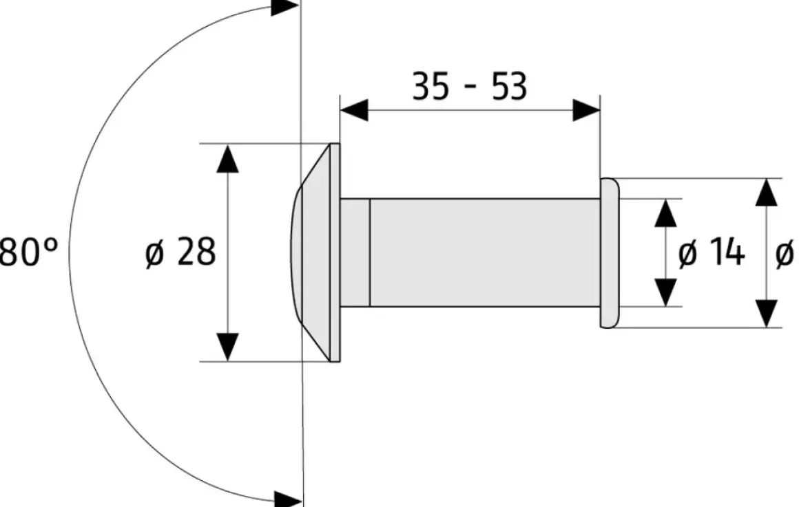 Abus Deurketting Sk66 Vernikkeld