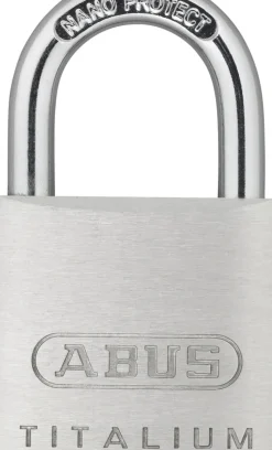 Abus Hangslot Titalium Tkti23/30 Dubele Beigelvergrendeling