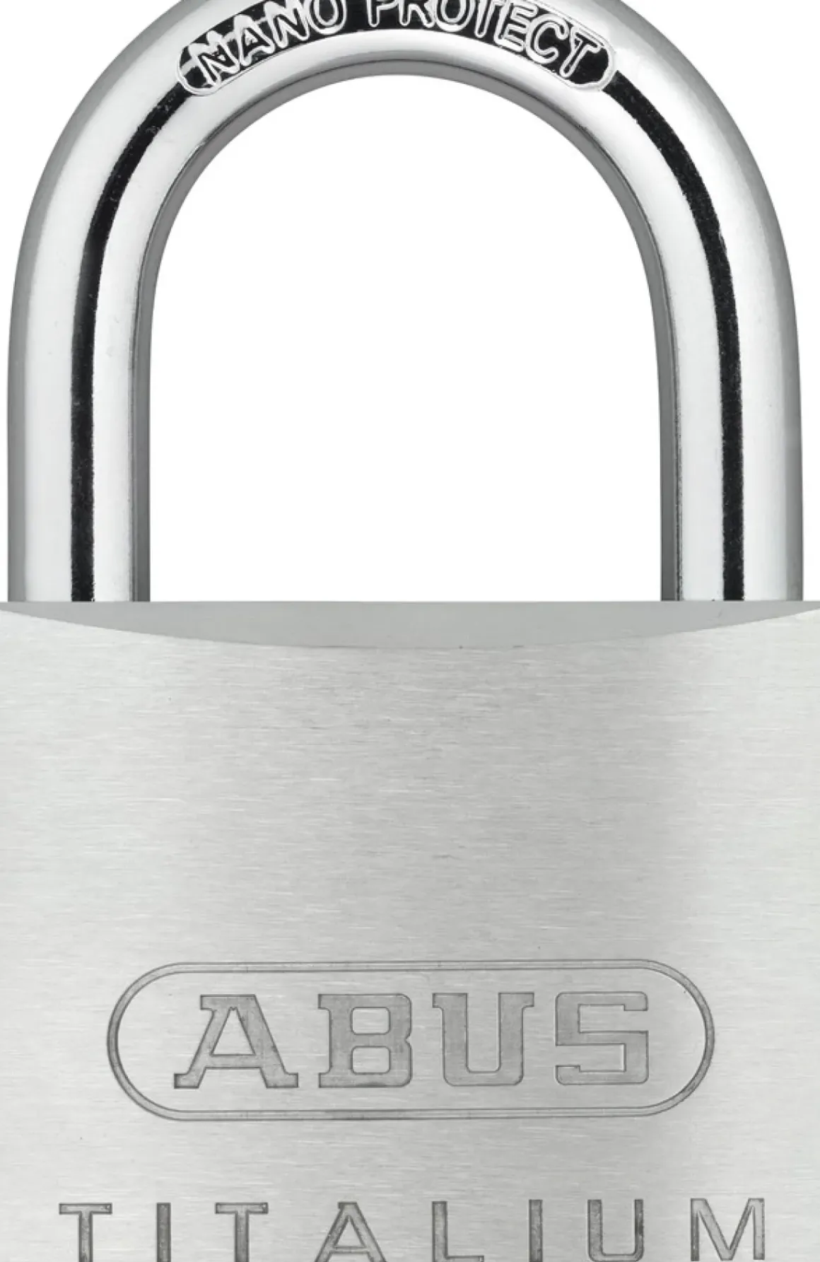 Abus Hangslot Titalium Tkti25/50 Verchroomde Cilinderkern