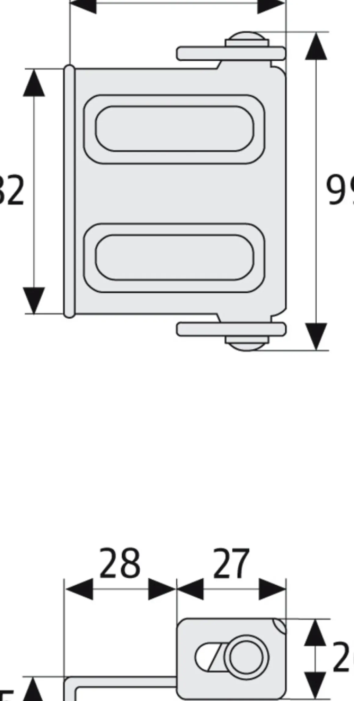 Abus Raam- En Deurslot Sw1 Wit