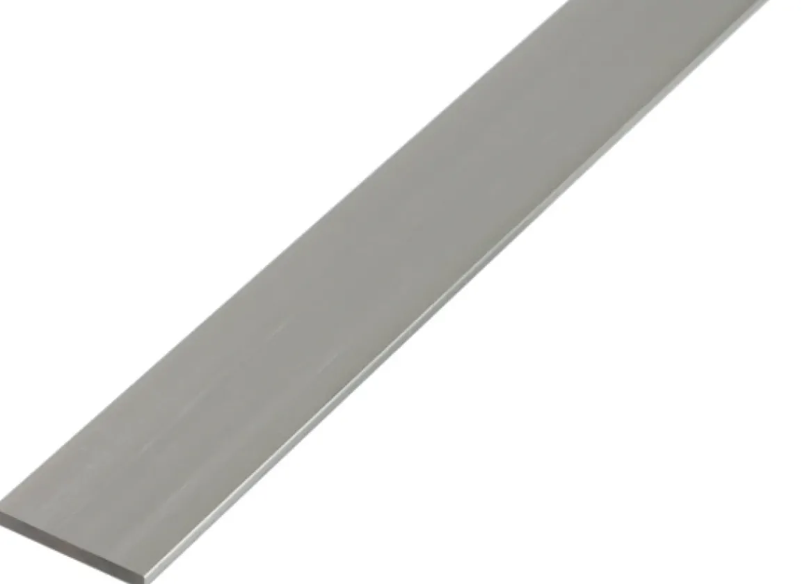 Alberts Ba-Profiel Vlak Aluminium Natuur 25X2Mm 2,6M