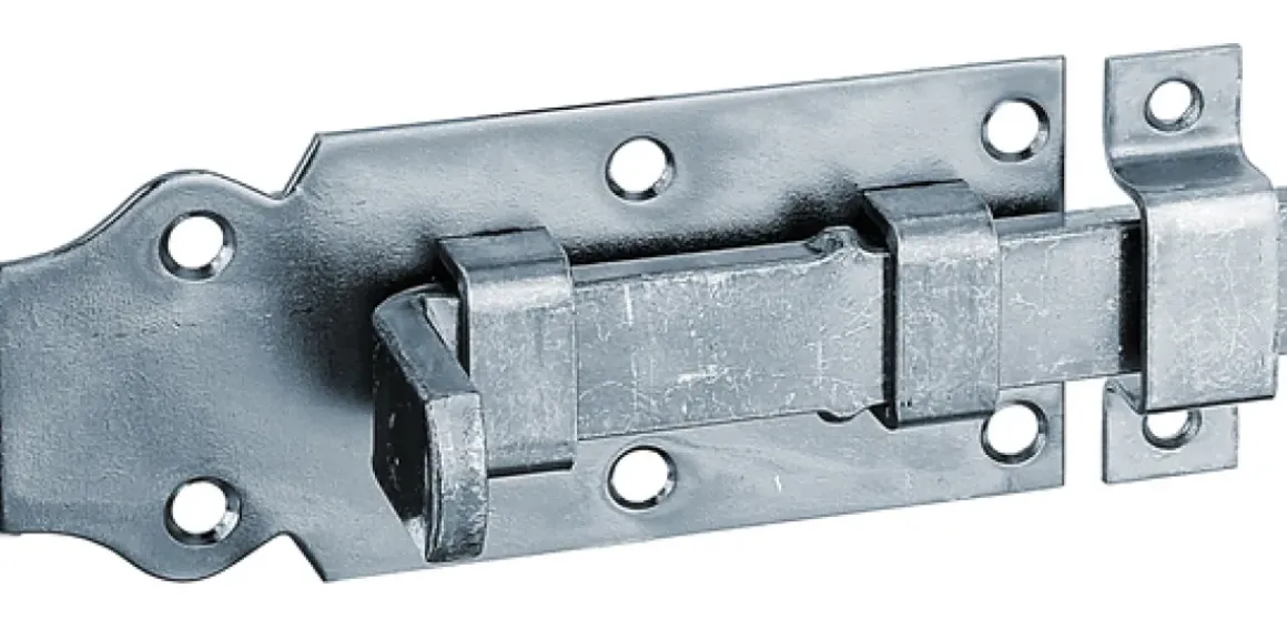 Alberts Deurgrendel Platte Greep Recht 100Mm