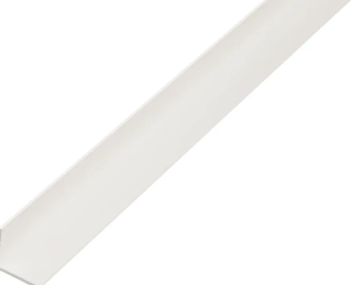 Alberts Hoekprofiel Kunststof Wit 40X40X1,2Mm 2,6M