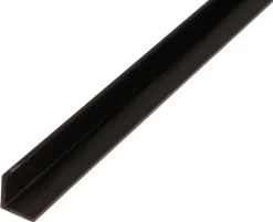 Alberts Hoekprofiel Kunststof Zwart 30X30X2Mm 2,6M