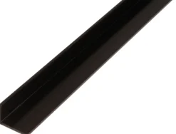 Alberts Hoekprofiel Kunststof Zwart 20X10X1,5Mm 2,6M