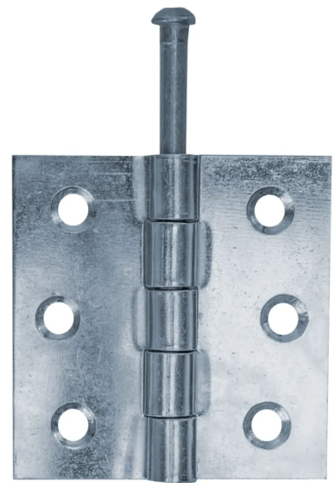 Alberts Scharnier Verzonken Schroefgaten + Losse Pen Rvs 63X63X2Mm