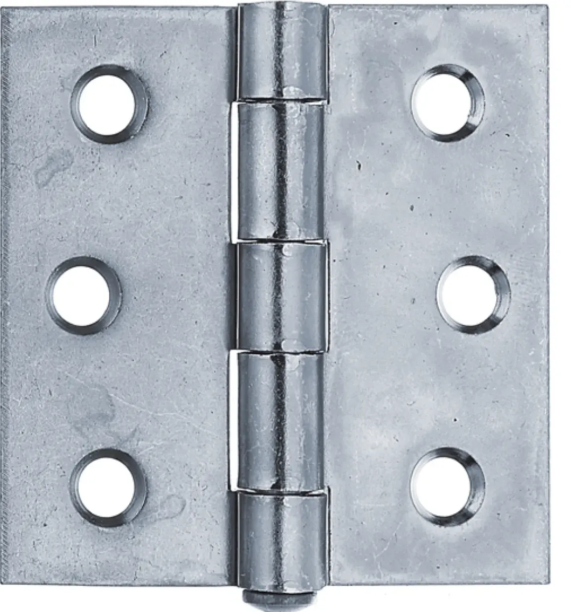 Alberts Scharnier Verzonken Schroefgaten + Rvs Losse Pen 76X76X2Mm