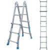Aldorr Home - Multiladder Uitschuifbare Vouwladder 4X3 - 2,80M