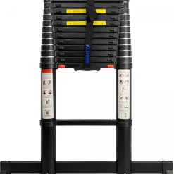 Aldorr Professional - Telescoopladder 3,80M - Telescopische Stabilisatie Balk - Optigrip™