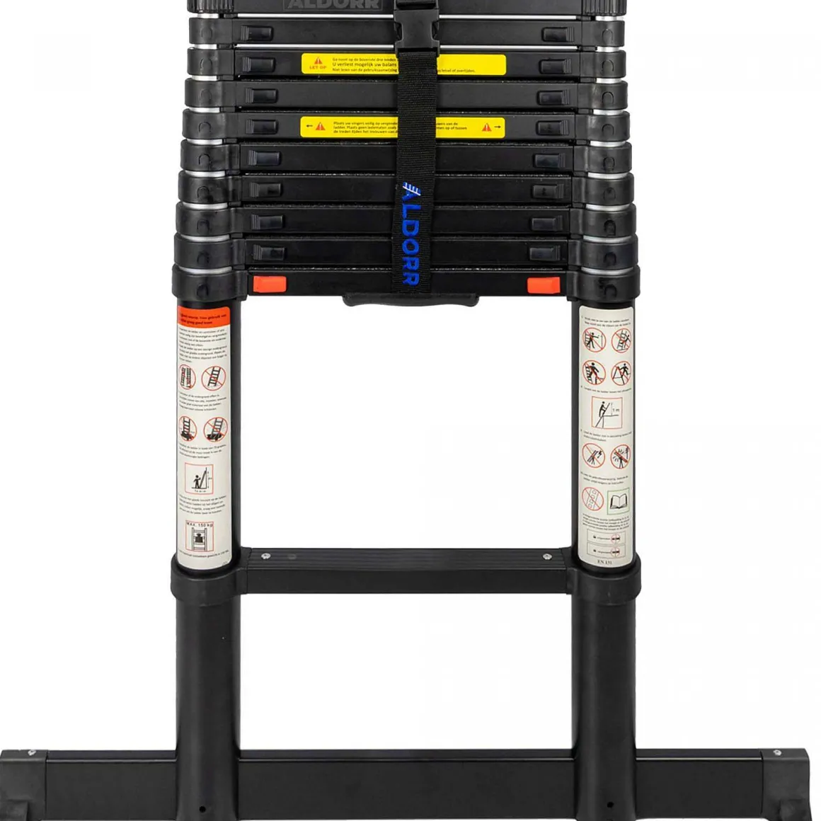 Aldorr Professional - Telescoopladder 3,20M - Met Optigrip™ En Extra Brede Treden