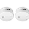 Alecto Mini Rookmelder Met 5 Jaar Batterij Sa-102 2-Pack Wit