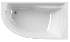 Allibert Asymmetrisch Bad Diva Links Plaatsbesparend 160X90X53-54,5Cm Wit