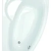 Allibert Asymmetrisch Bad Zeli Links 175X110X53-55Cm Wit
