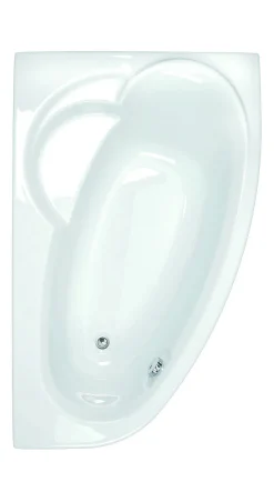Allibert Asymmetrisch Bad Zeli Links 175X110X53-55Cm Wit