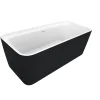 Allibert Bad Kolora 170X78Cm Zwart Mat