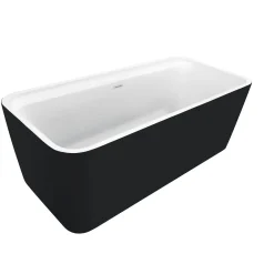 Allibert Bad Kolora 170X78Cm Zwart Mat