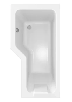Allibert Bad Lexa Afvoer Links 170X90Cm Wit