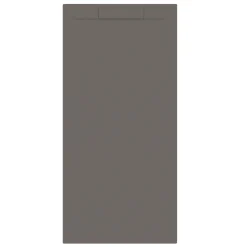 Allibert Douchebak Luna 180X80Cm Rechthoek Gun Metal