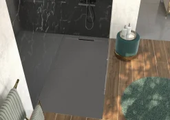 Allibert Douchebak Luna 180X90Cm Rechthoek Gun Metal