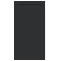 Allibert Douchebak Luna 180X90Cm Rechthoek Mat Zwart