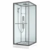Allibert Douchecabine La Paz Vierkant 90X90Cm Gun Metal