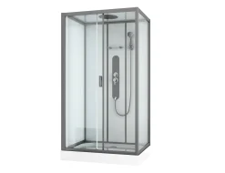 Allibert Douchecabine Uyuni Rechthoek 80X120Cm Grijs