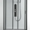 Allibert Douchecabine Uyuni Rechthoekig 80X120Cm Zwart