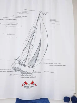 Allibert Douchegordijn Skye Polyester 180X200Cm