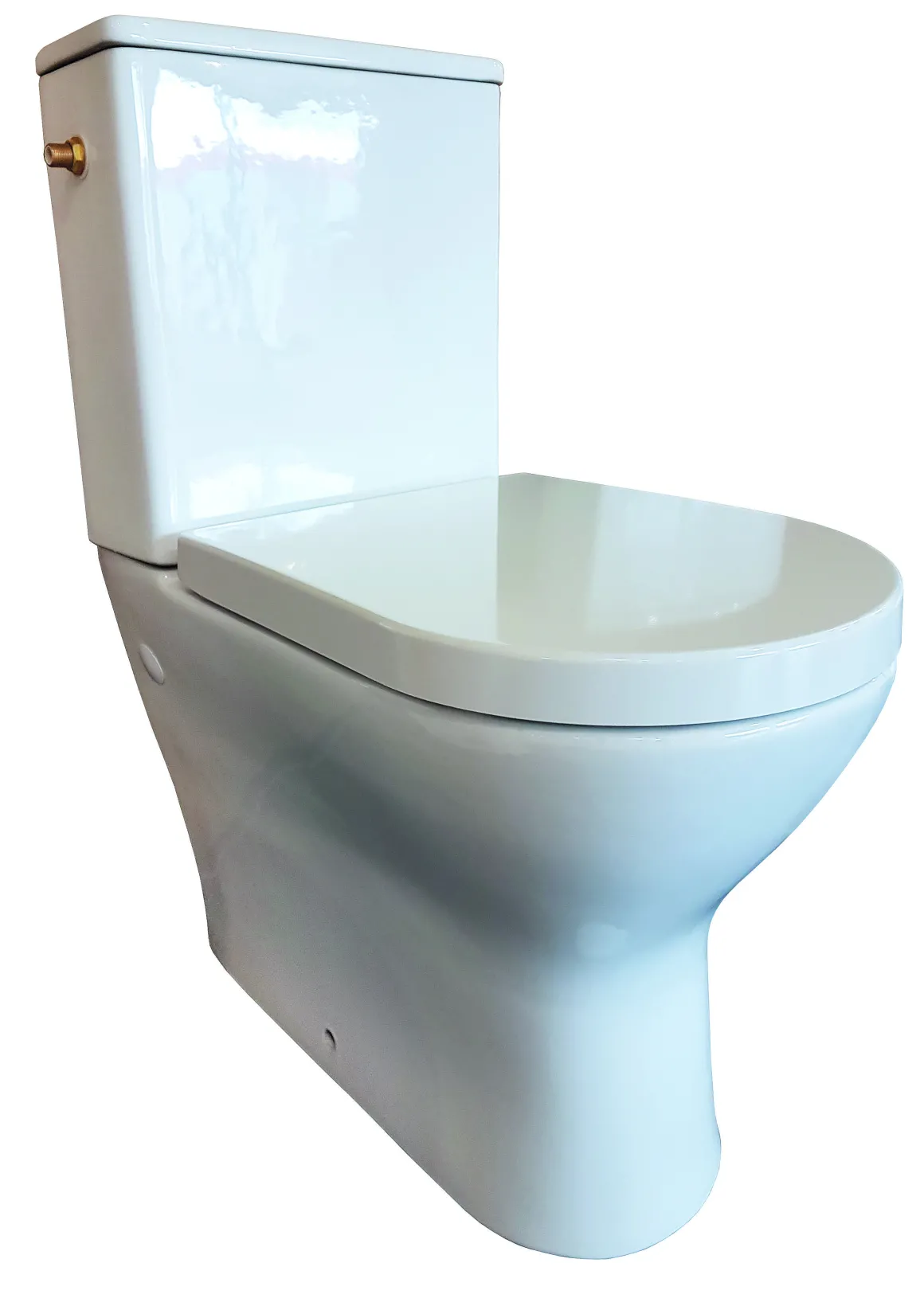 Allibert Duoblok Toilet Kobalt I Universele Afvoeri Soft-Close Toiletzitting Wit