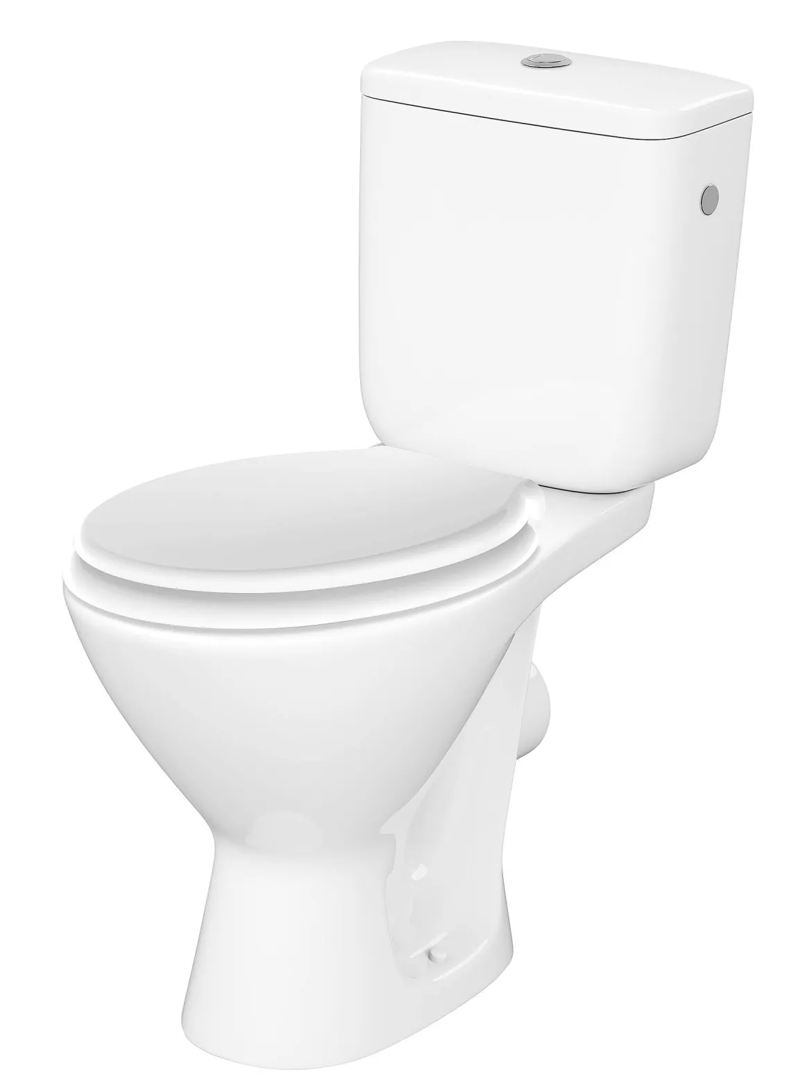 Allibert Duoblok Toilet Vito I Pk Aanlsuiting I Quick Release & Soft-Close Toiletzitting Wit