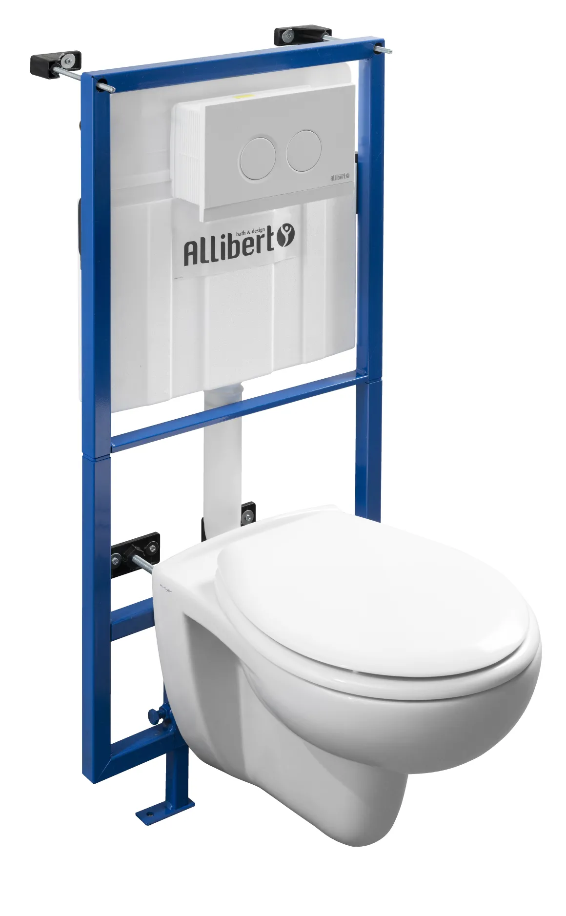 Allibert Inbouwreservoir Set Elsa | Soft-Close Toiletzitting