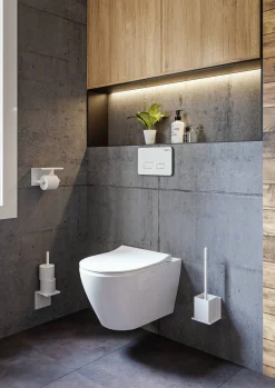Allibert Inbouwreservoir Set Link | Soft-Close Toiletzitting | Bedieningspaneel Met Infrarood Herkenning Wit
