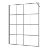 Allibert Inloopdouche Loft-Game 160X200Cm Gun Metal