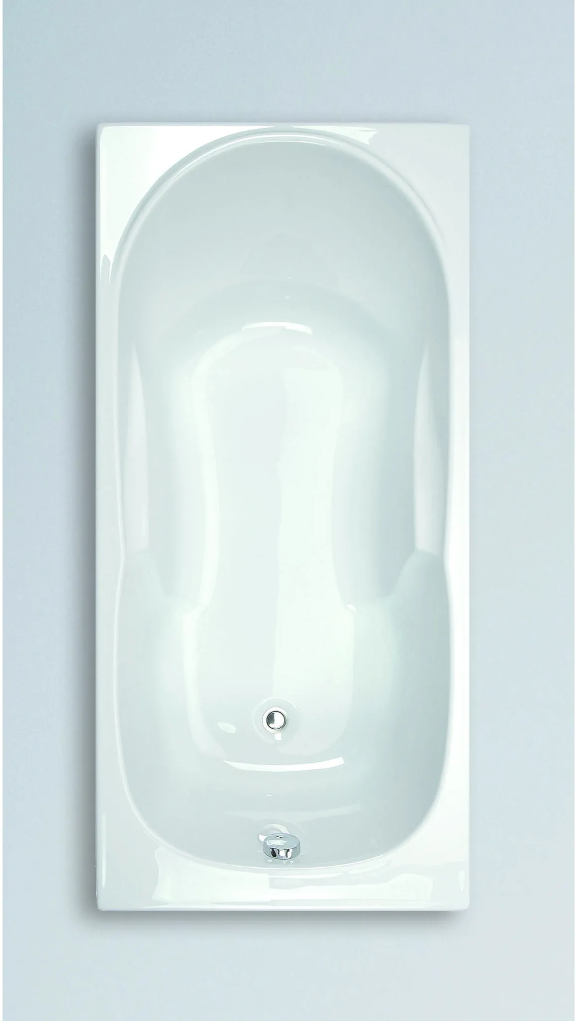 Allibert Rechthoekig Bad Carina 170X80 X 54-57Cm Wit