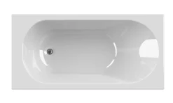 Allibert Rechthoekig Bad Diva 140X70X52,5-54Cm Wit