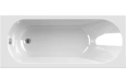 Allibert Rechthoekig Bad Diva 160X70X52,5-54Cm Wit