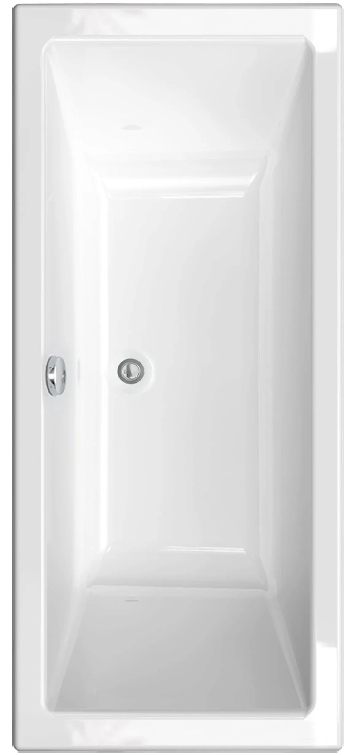 Allibert Rechthoekig Bad Spacy Duo 190X90Cm Wit