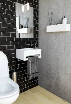 Allibert Toiletfontein Banio 40Cm Wit