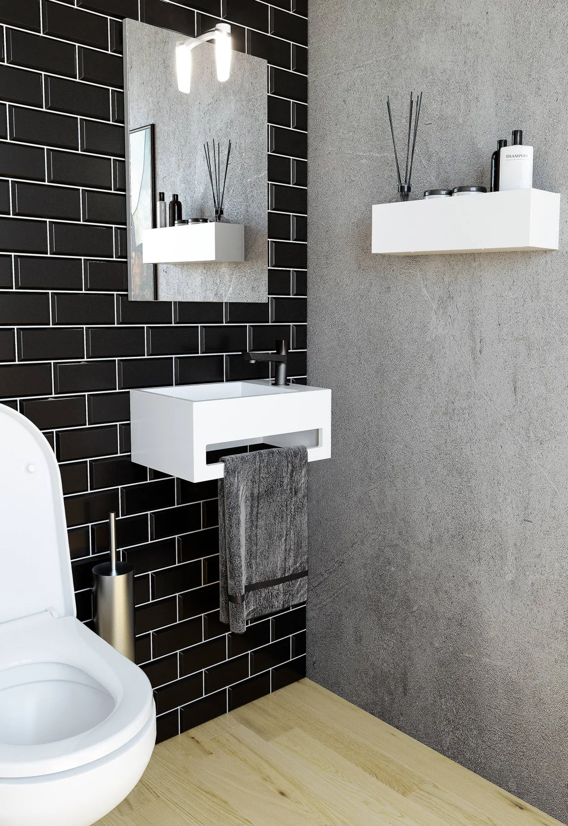 Allibert Toiletfontein Banio 40Cm Wit