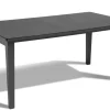 Allibert Tuintafel Futura Kunststof Grafiet 165X94Cm