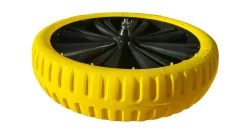 Altrad Limex Kruiwagenwiel Kunststof Geel O40Cm