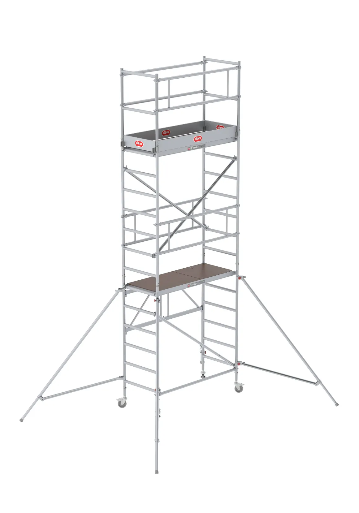 Altrex Aluminium Vouwsteiger Rs Tower 34 Module 3 Werkhoogte 5,80-7,80M