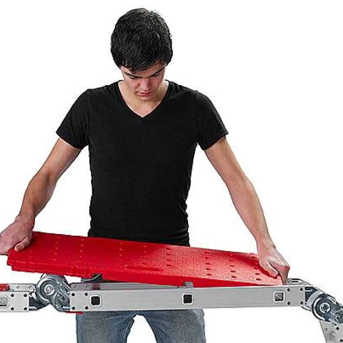 Altrex Plooiladder 'Varitrex Plus' Aluminium 4 X 3 Treden