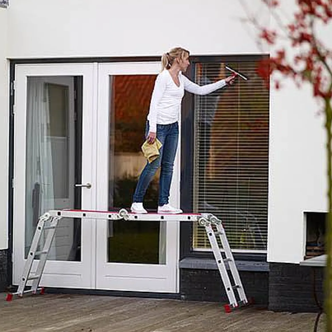 Altrex Plooiladder 'Varitrex Plus' Aluminium 4 X 3 Treden