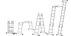 Altrex Plooiladder 'Varitrex Plus' Aluminium 4 X 3 Treden