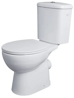 Aquavive Duoblok Toilet Avisio I Pk Aansluiting I Randloos Toiletpot Wit