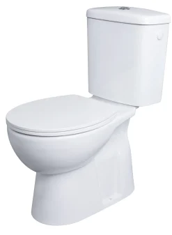 Aquavive Duoblok Toilet Avisio I Ao Aansluiting I Randloos Toiletpot Wit