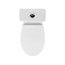 Aquavive Duoblok Toilet Cormor I Universele Afvoeri Randloos Toiletpot Wit