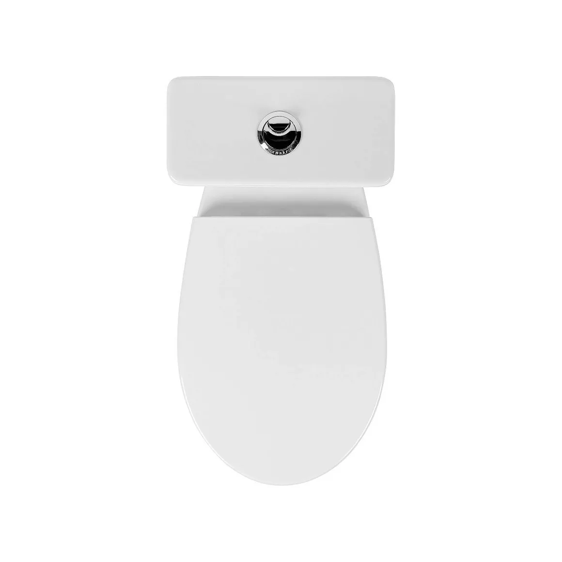 Aquavive Duoblok Toilet Cormor I Universele Afvoeri Randloos Toiletpot Wit